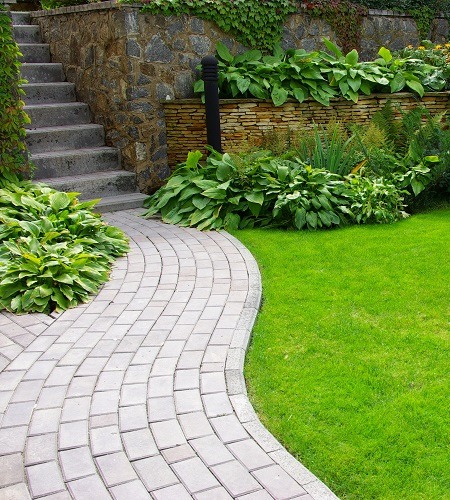 Block Paved Path